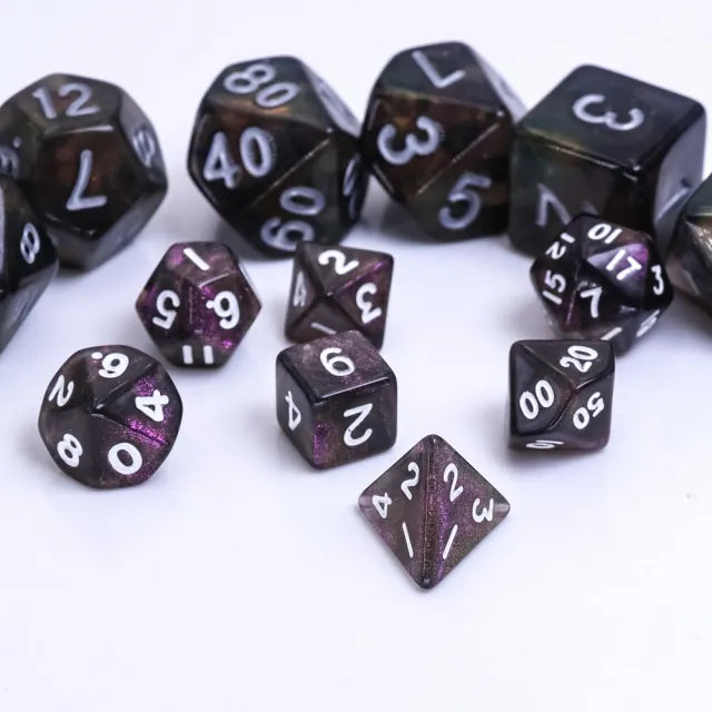 12mm Dusk Style Dicelings Set