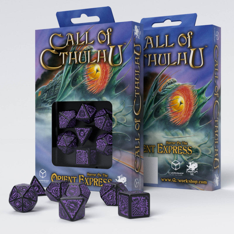 Call of Cthulhu Dice - Horror on the Orient Express