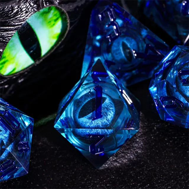 Demon Eye Dice - Blue