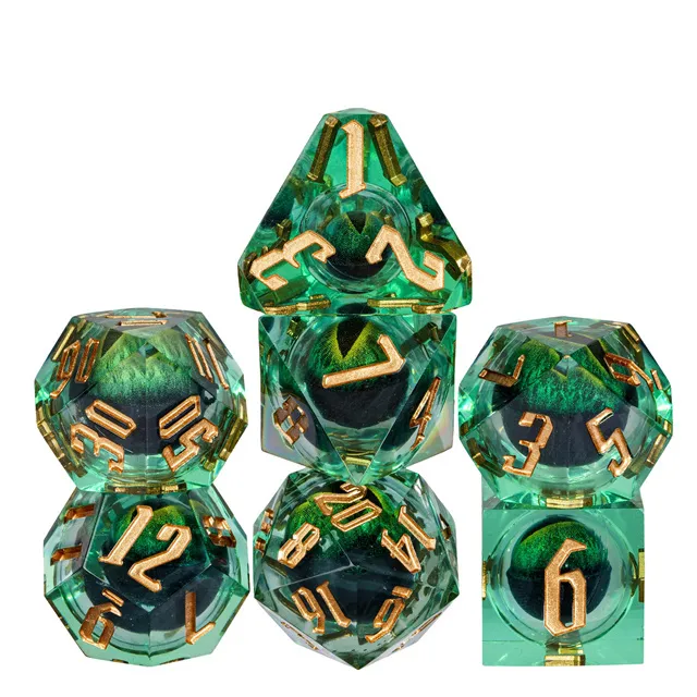 Demon Eye Dice - Green