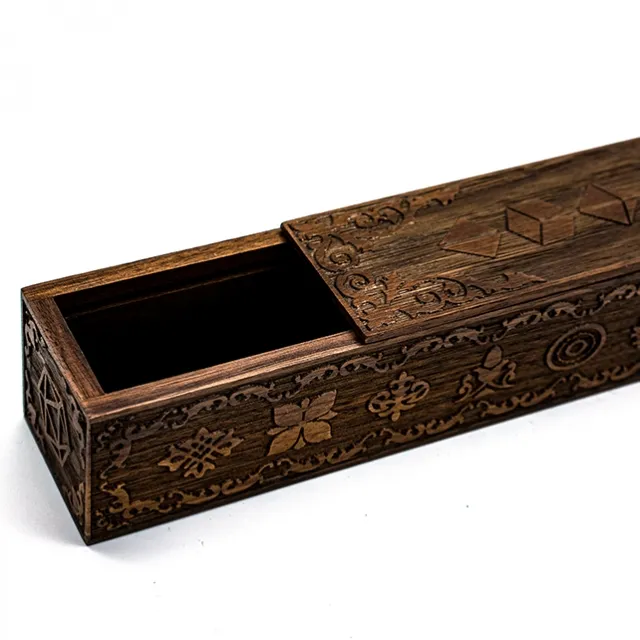 Wooden Dice Box - Dice Sword