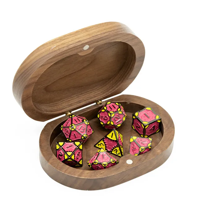 Wooden Dice Box - Dragon