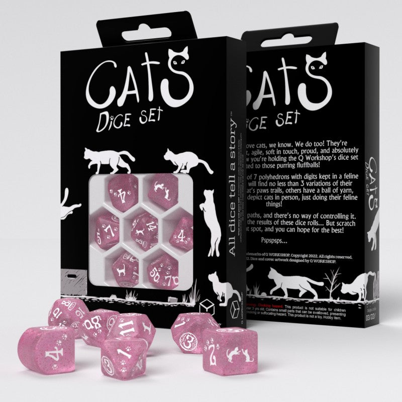 Cats Dice - Daisy (Modern D4)