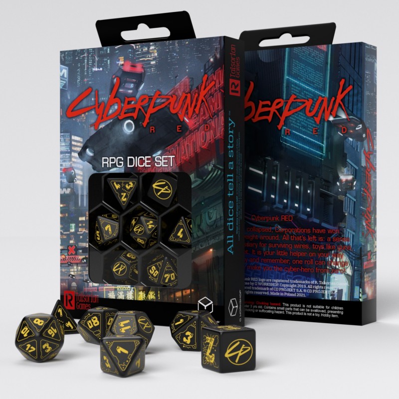 Cyberpunk RED Dice - Wet Work