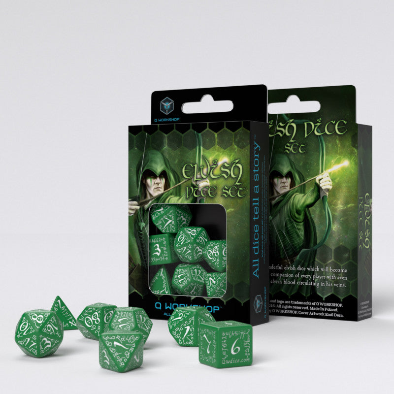 Elvish Dice - Green