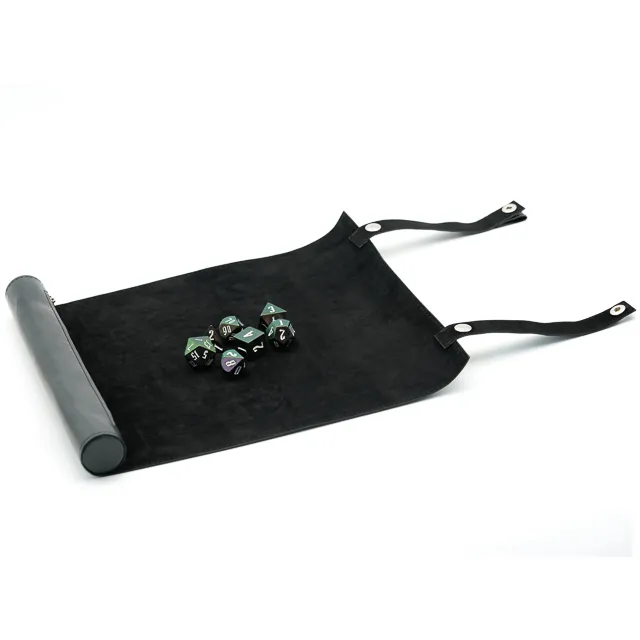 Roll-up Dice Mat - Black