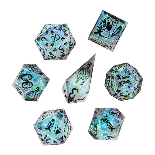Sparkling Cats Dice