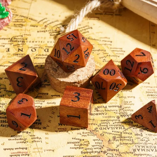 Wooden Dice - Bubinga