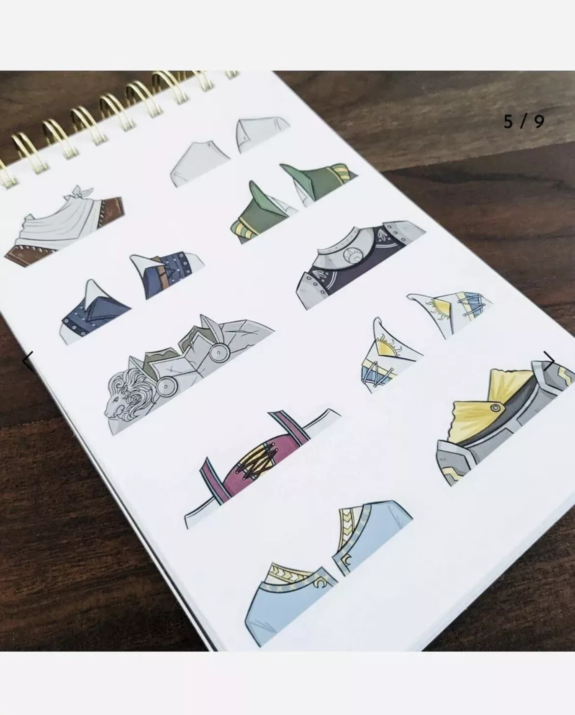 Wanderer's Companion: Portrait Sticker Book