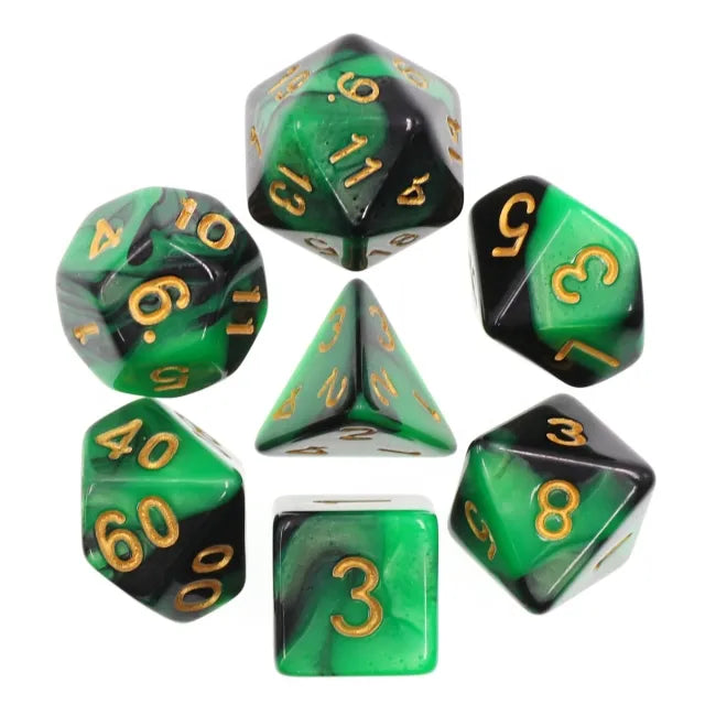 12mm Colour Blend Style Diceling Set