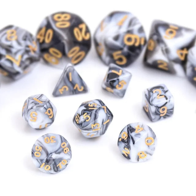 12mm Colour Blend Style Diceling Set
