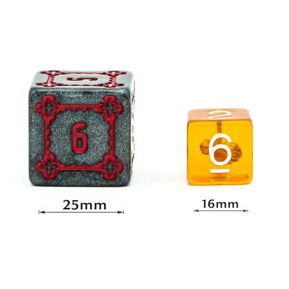 25mm Castle Dice Set