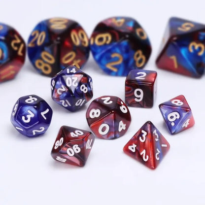 12mm Colour Blend Style Diceling Set