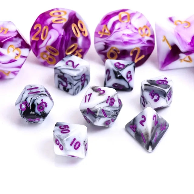 12mm Colour Blend Style Diceling Set