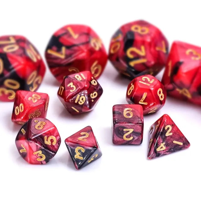 12mm Colour Blend Style Diceling Set