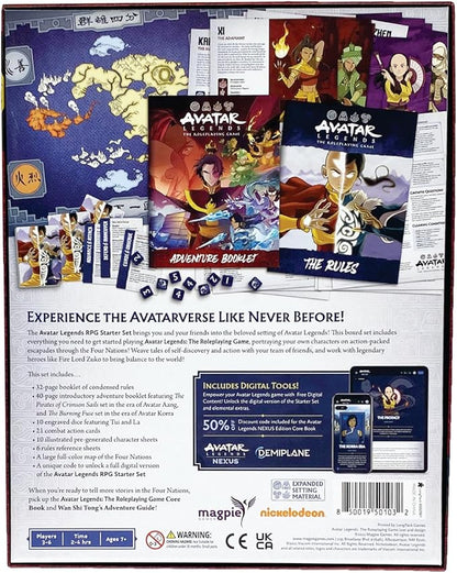 Avatar Legends The Roleplaying Game: Starter Set