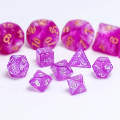 Purple Translucent Glitter #18