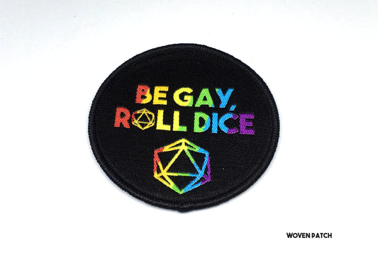 Be Gay, Roll Dice LGBTQ+ Patch
