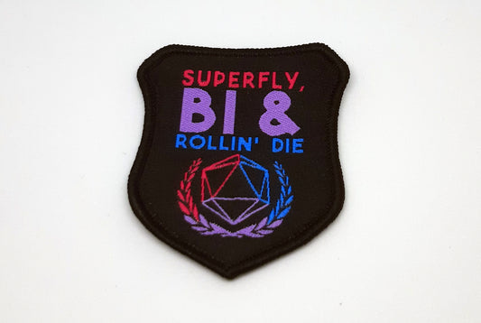 Superfly, Bi & Rollin' Die LGBTQ+ Patch
