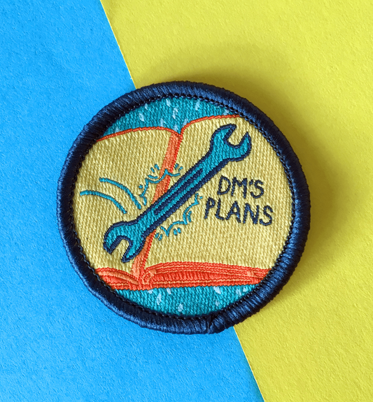Spanner in the DM's Plans RPG Scout Patch
