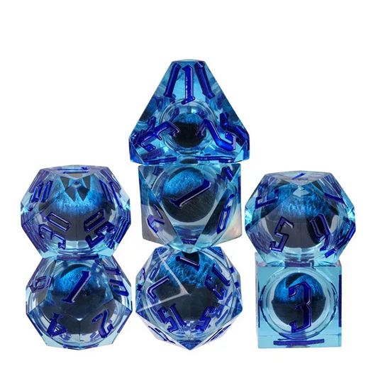 Demon Eye Dice - Blue