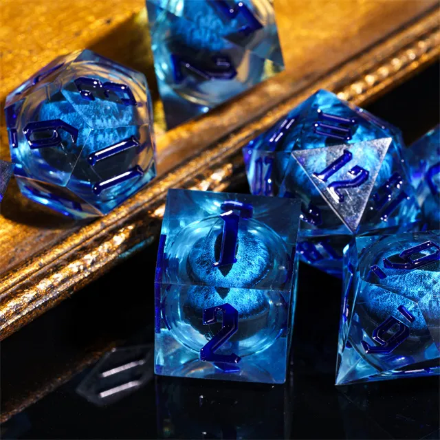 Demon Eye Dice - Blue