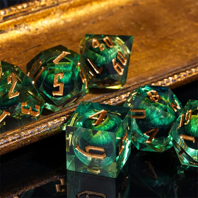 Demon Eye Dice - Green