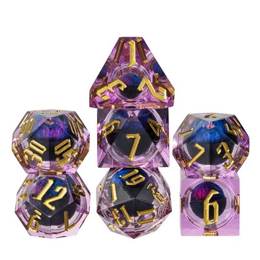 Demon Eye Dice - Purple