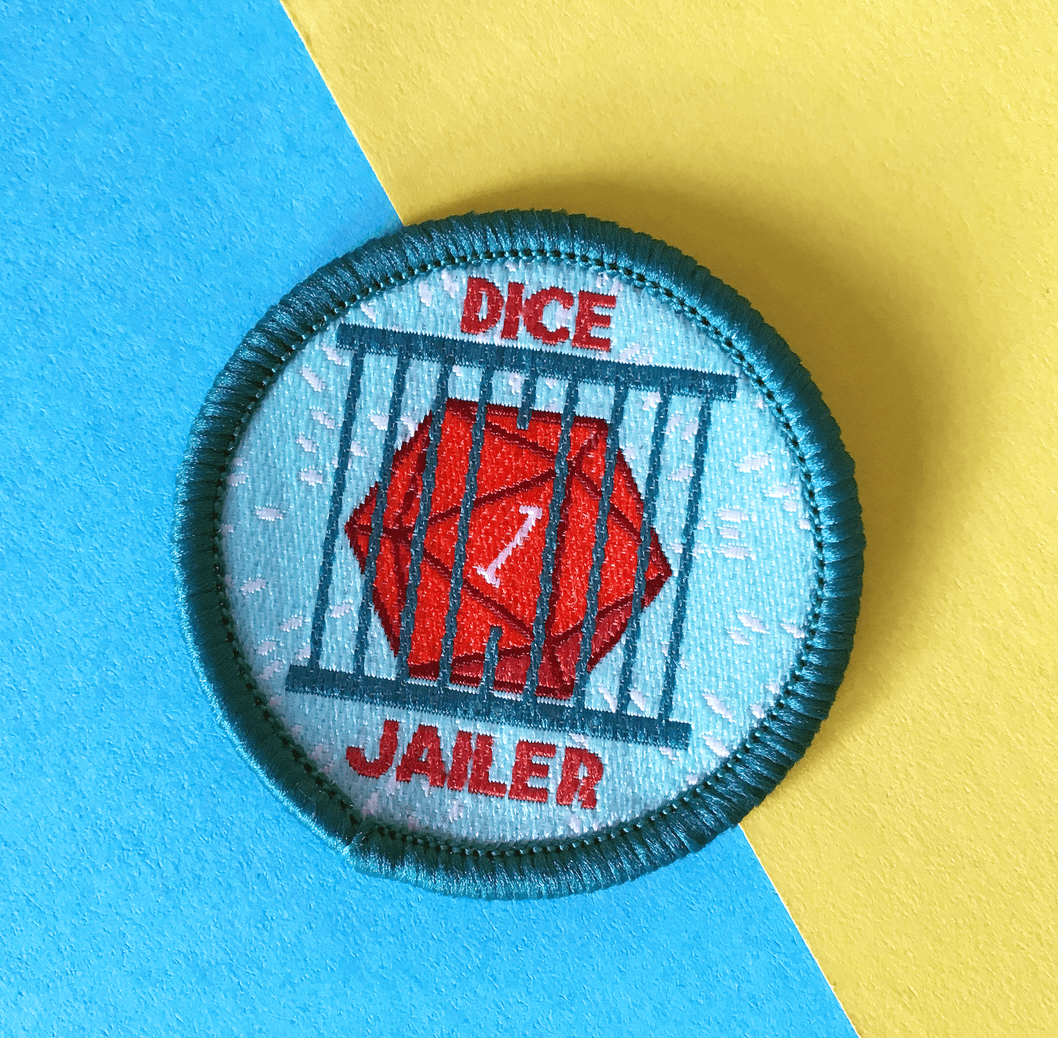 Dice Jailer RPG Scout Patch
