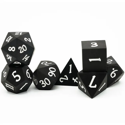 Wooden Dice - Ebony