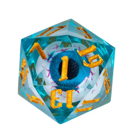 Eyeball Dice - Light Blue