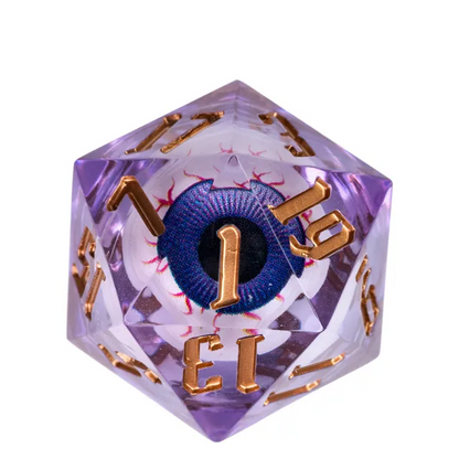 Eyeball Dice - Purple