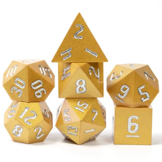 Golden Shimmer Dice