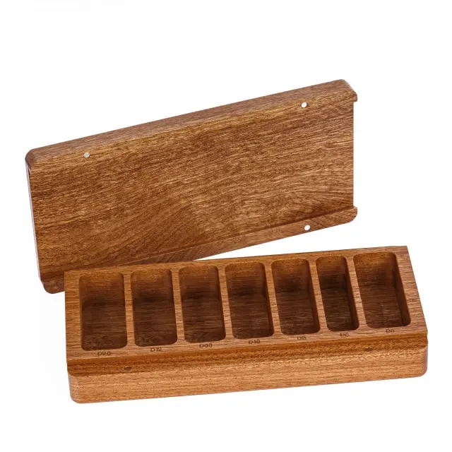 Wooden Dice Box - Mixed Dice