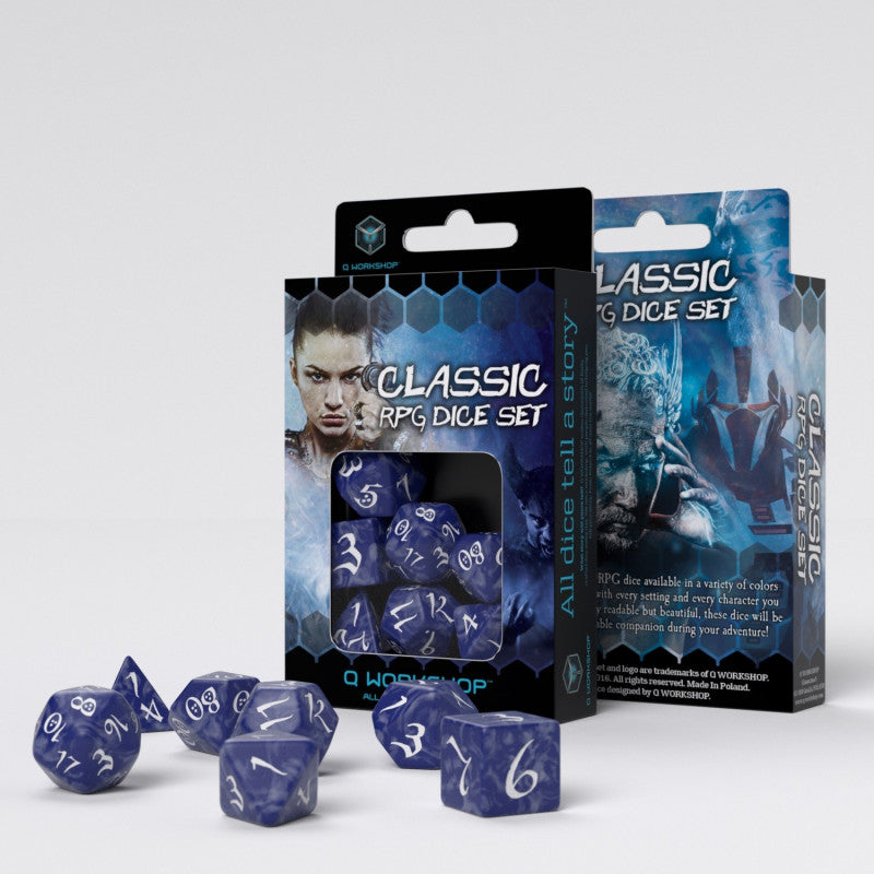 Classic Dice - Cobalt