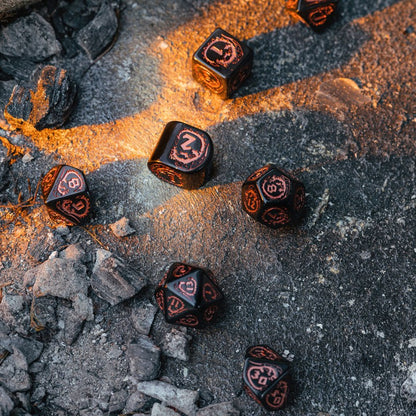 Dragons Dice - Obsidian (Modern D4)