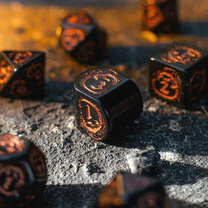 Dragons Dice - Obsidian (Modern D4)