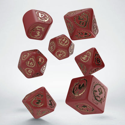 Dragons Dice - Ruby (Modern D4)