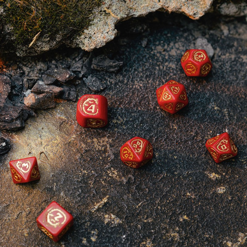 Dragons Dice - Ruby (Modern D4)