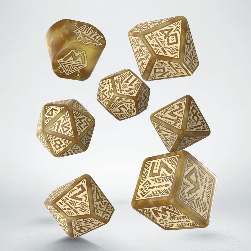 Dwarven Dice - Gold (Modern D4)