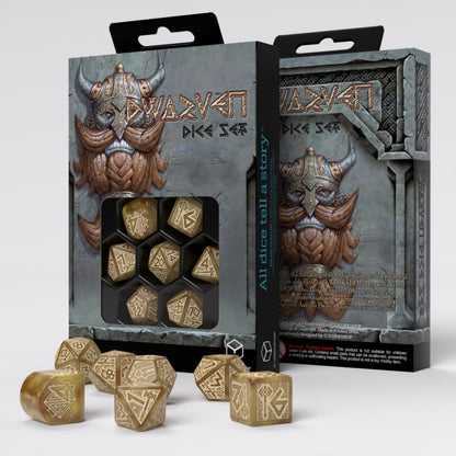 Dwarven Dice - Gold (Modern D4)