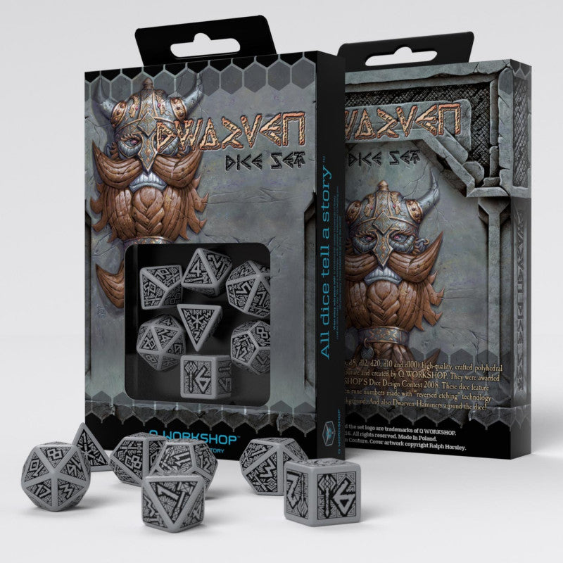 Dwarven Dice - Grey