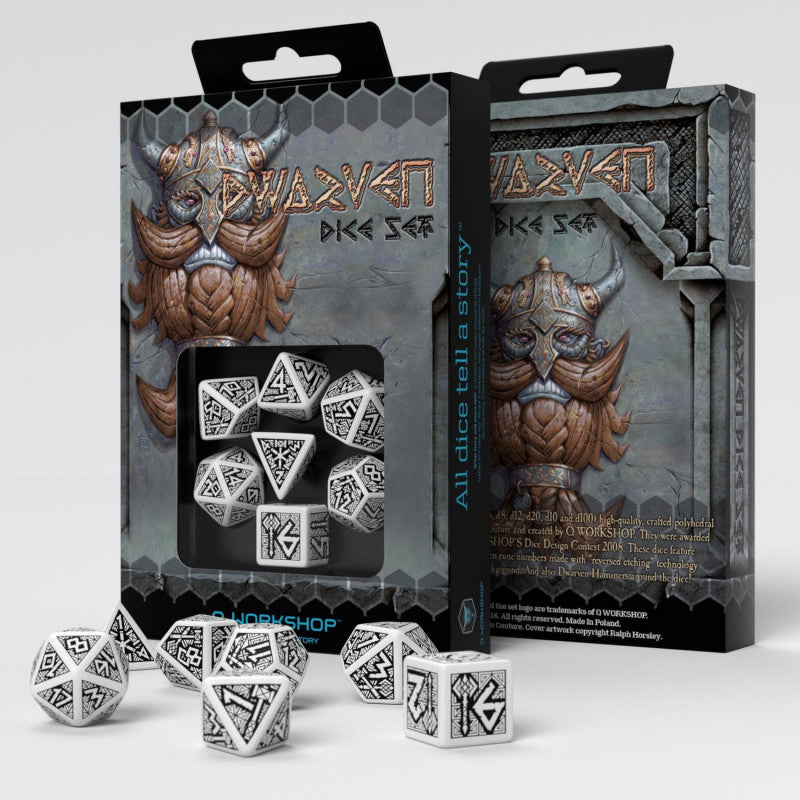 Dwarven Dice - White