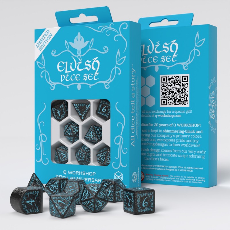 Elvish Dice - 20 Years (Modern D4)