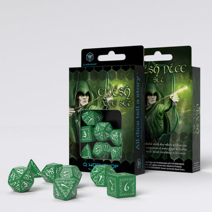 Elvish Dice - Green