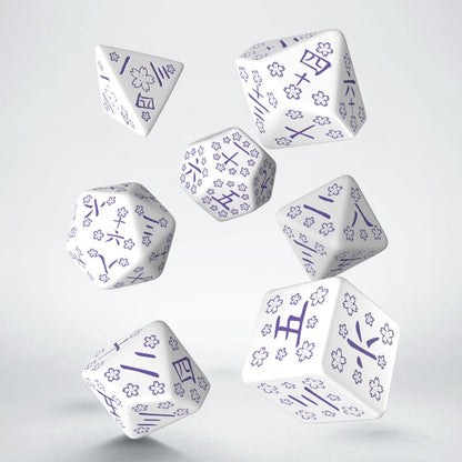 Japanese Dice - Blue Star Lotus