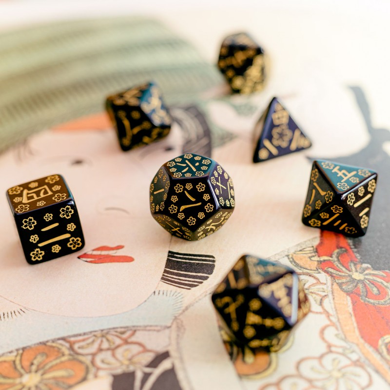 Japanese Dice - Deep Night Firefly