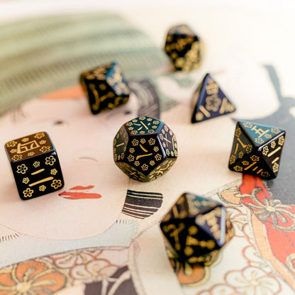 Japanese Dice - Deep Night Firefly