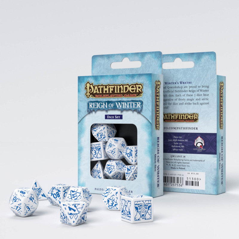 Pathfinder Dice - Reign of Winter