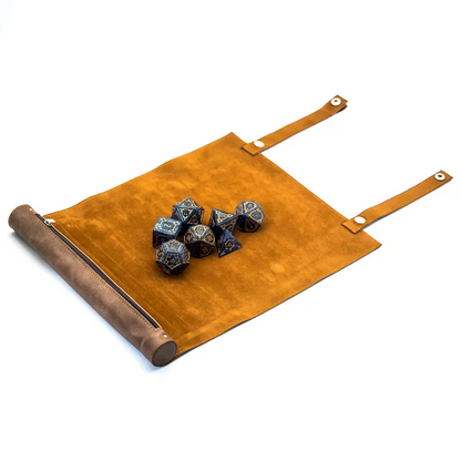 Roll-up Dice Mat - Tan